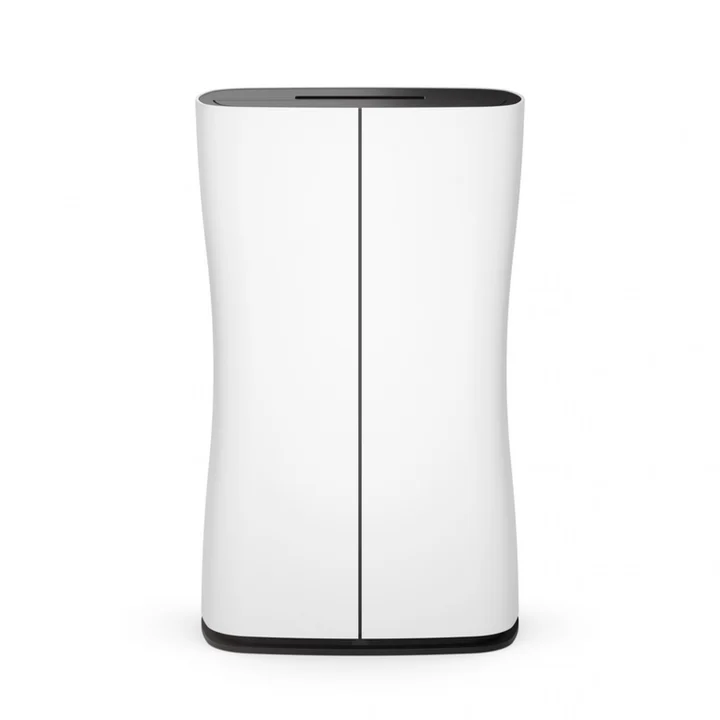 Stadler Form - Luftentfeuchter Theo, 10 Liter/ 24 Stunden, schlankes Design, Hygrostat für zielgerichtete Raumentfeuchtung, gegen Feuchtigkeit und Schimmel, weiss