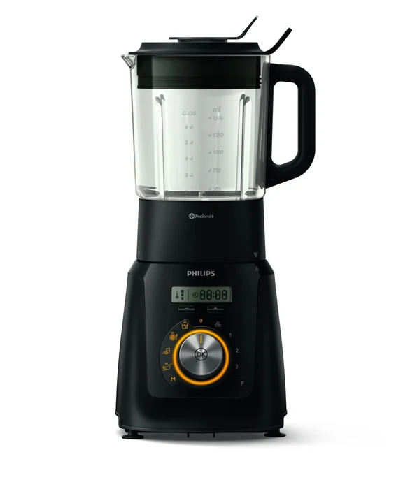 Standmixer mit Kochfunktion HR2099/90, Standmixer, Schwarz - Standmixer mit Kochfunktion HR2099/90, Standmixer, Schwarz