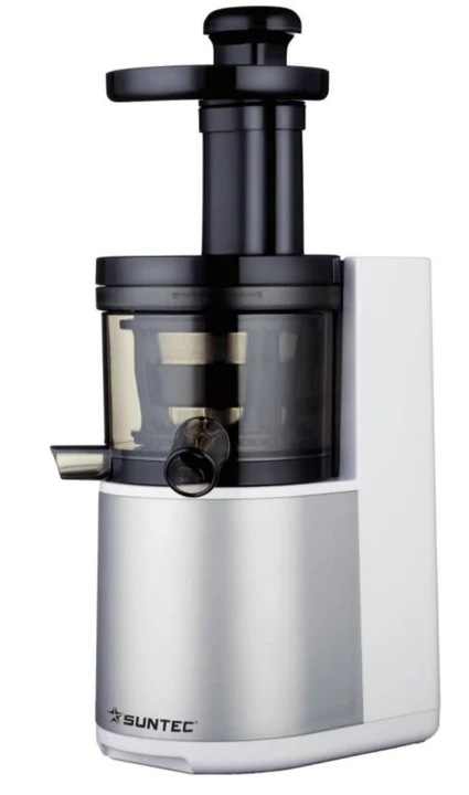 Suntec Wellness - Slow-Juicer JUI-8120 Slow-PRO [Low-Speed-Technologie für vollen Nährstofferhalt, 1 Liter Saftbehälter, geräuscharm, leichte Reinigung, inkl.