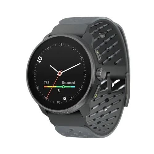 Suunto - Race S Laufuhr mit AMOLED Touchscreen, Zweifrequenz GPS Sportuhr, Krone & Tastenbedienung, HRV & Schlafverfolgung, KI-basierter Trainingsplan,