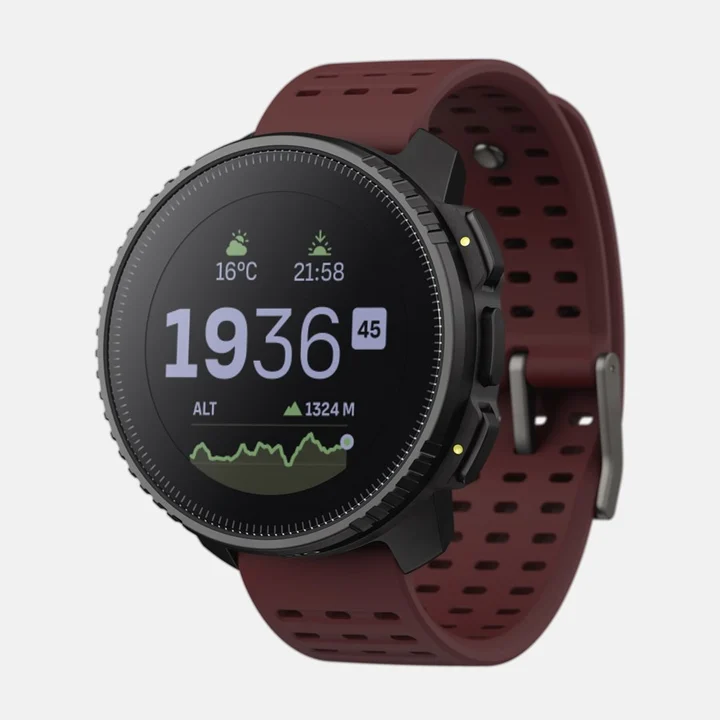 Suunto - Vertical Abenteuer Uhr - GPS Smartwatch, Zweifrequenz GPS Navigation, Kostenlose Offline-Karten, mit Solarladung Akkulaufzeit bis zu 65 Tagen,