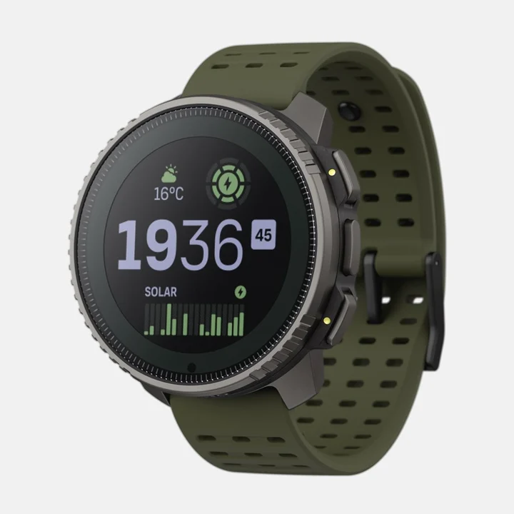 Suunto - Vertical Abenteuer Uhr - GPS Smartwatch, Zweifrequenz GPS Navigation, Kostenlose Offline-Karten, mit Solarladung Akkulaufzeit bis zu 65 Tagen,