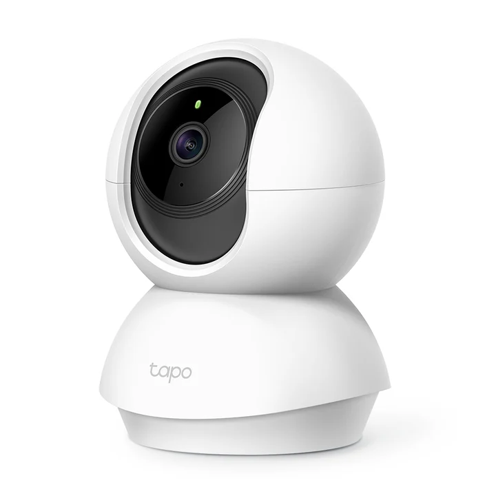 Tapo - TP-Link C210 WLAN IP Kamera Überwachungskamera (Linsenschwenkung und Neigung, 3MP-Auflösung, 2-Wege-Audio, Nachtsicht zu 9m, bis zu 256 GB lokaler