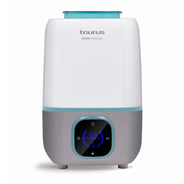 Taurus HU1330 Luftbefeuchter Ultraschall 3 l Blau, Grau, Weiß 25 W