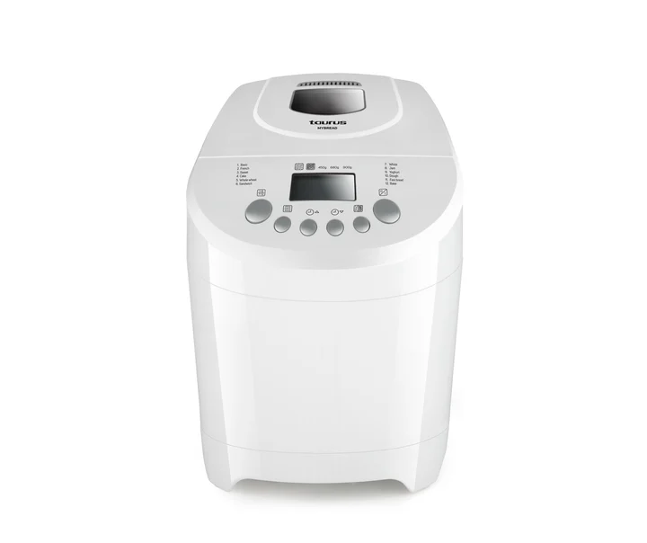 Taurus My Bread Brotbackautomat 600W Weiß 12 Programme 900g max LCD