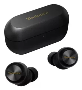 Technics - EAH-AZ100E-K Kabellose Kopfhörer mit Geräuschunterdrückung, Bequeme In-Ear-Kopfhörer, Multipoint-Bluetooth, Voice Focus AI, Schwarz
