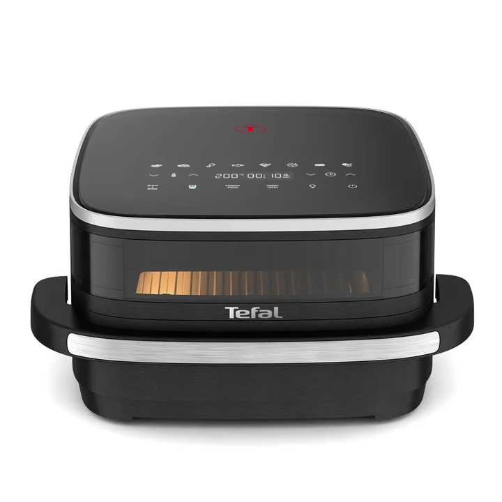 Tefal - Easy Fry XL Surface Heißluftfritteuse – Airfryer mit Sichtfenster & XL-Garfläche (bis 1 kg), digitales Bedienfeld, Extra-Crisp, energieeffizient &