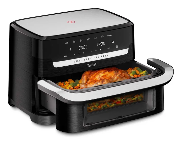 Tefal - Heißluftfritteuse »EY9228 Easy Fry Flex« 2700 W 7 voreingestellte...