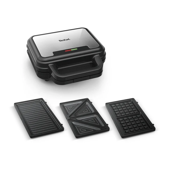 Tefal - SW383D UltraCompact 3 in 1 Kontaktgrill (SW383D10)