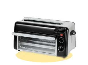 Tefal - TL6008 Langschlitz-Toaster/Mini-Backofen