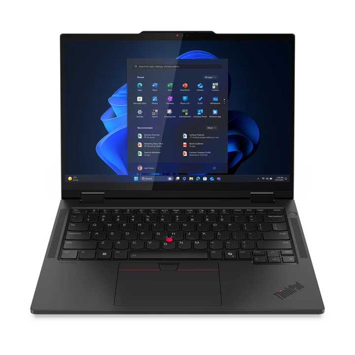 ThinkPad T14s 2-in-1 Gen 1 (14", 1000 GB, 32 GB, Englisch International), Notebook, Schwarz
