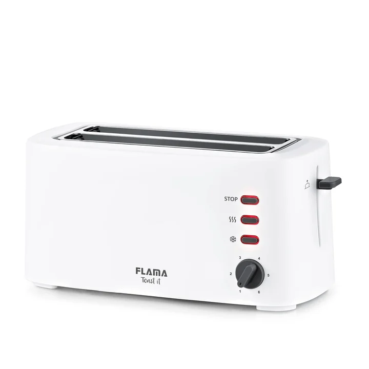 Toaster Flama 948FL 1630W Weiß 1630 W