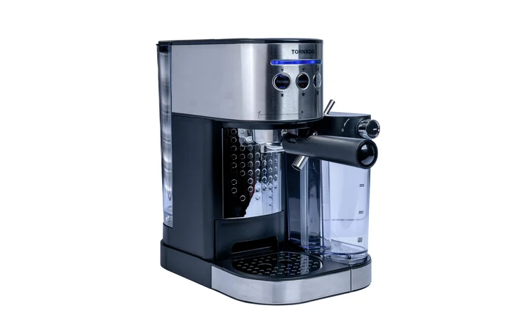 Tornado - Machine À Expresso AUTOMATIQUE TCM-14125, 15 Bars, 1,2 L, Noir ET Acier INOXYDABLE