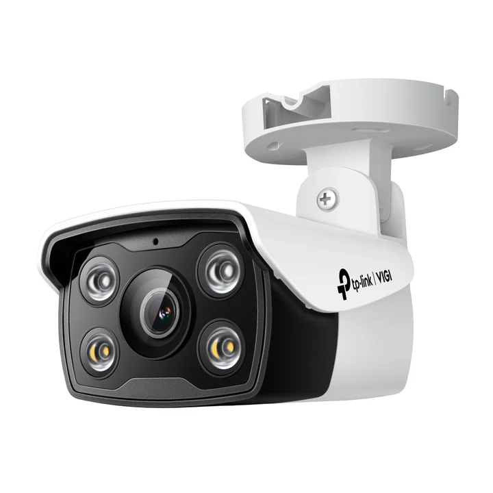 TP-LINK - 4MP Outdoor Full-Color Bullet Network CameraSPEC H.265+/H.265/H.264+/H.264 1/3" Bridge Power over Ethernet Außenbereich