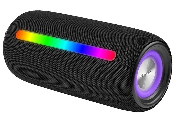 Tra Speakers Stripe TWS BLUETOOTH Schwarz (5 h, Stromversorgung über USB), Bluetooth Lautsprecher, Schwarz