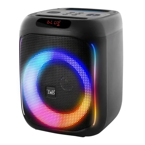 Tragbare Bluetooth-Lautsprecher CUBE BLASTER Schwarz, Bluetooth Lautsprecher, Schwarz