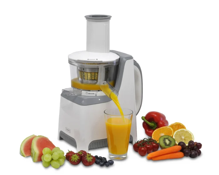 Trebs Langsam Juicer mit Sorbet Maker Zubehör