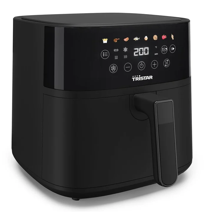 Tristar - Heißluft-Fritteuse 6l 1700W Schwarz