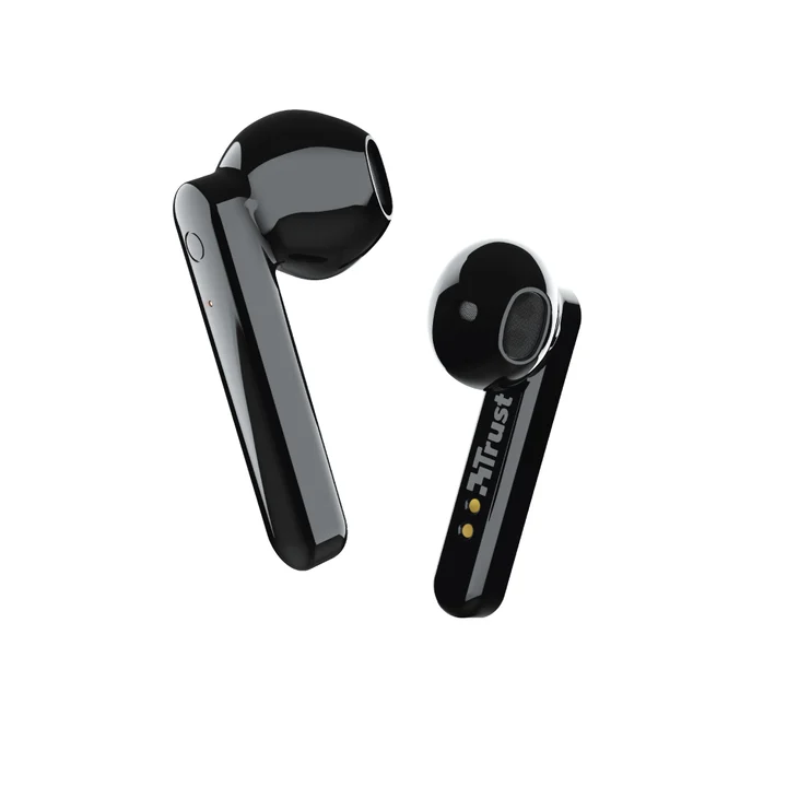 Trust - Mobile Primo Touch Bluetooth Kopfhörer, In-Ear Kabellose Ohrhörer, Earbuds mit Ladecase, TWS, Integriertes Mikrofon, bis zu 10 Stunden Spielzeit, für
