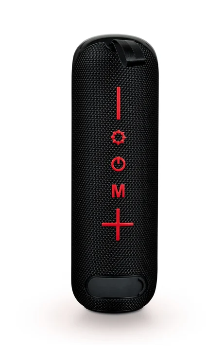 Tube - Bluetooth Speaker (4 h, Stromversorgung über USB), Bluetooth Lautsprecher, Schwarz