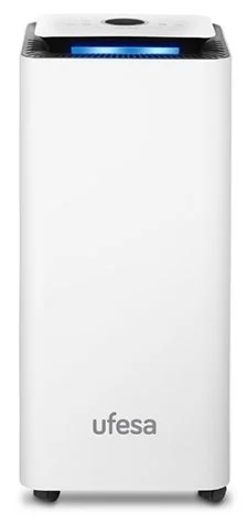 Ufesa - DH5020- Tragbarer Luftentfeuchter, 420W, 4L Wassertank, Touchpanel, Wäschetrocknungsfunktion