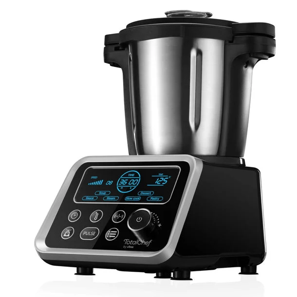 Ufesa - Totalchef RK5 Küchenmaschine mit mehreren Kochprogrammen, 1700 W Leistung, LCD-Display, Kanne mit 3,5 l Fassungsvermögen, inkl. Rezeptbuch und
