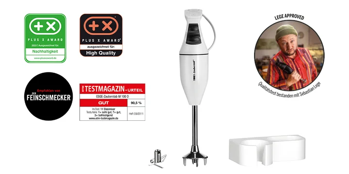 Unold - 90120 ESGE M100D Stabmixer weiß