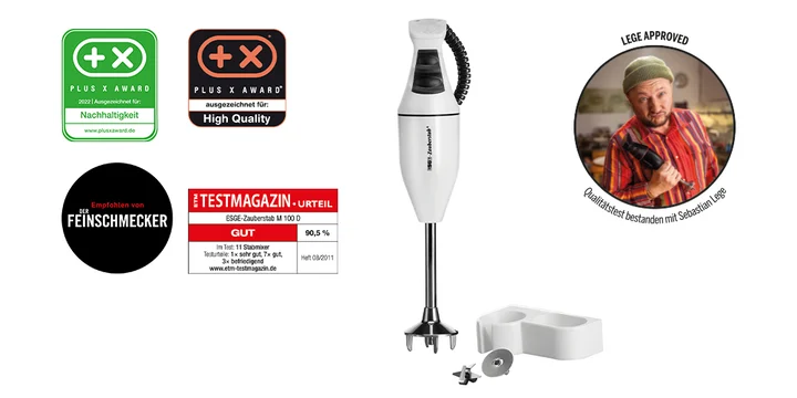 Unold - 90210 ESGE E120 Select Stabmixer weiß