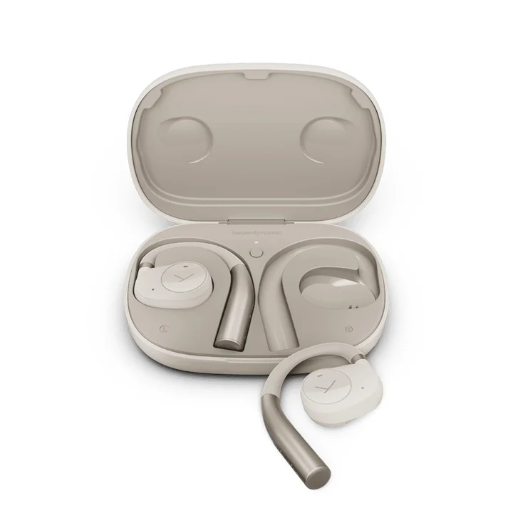 VERIO 200 Open True Wireless Earphones (Keine Geräuschunterdrückung, 8 h, Kabellos), Kopfhörer, Beige