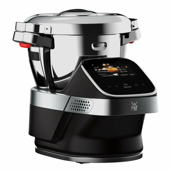 WMF - Avantgarde Küchenmaschine mit Kochfunktion, besonders leise, 14 Kochprogramme, WLAN, Kochschüssel 3l, Touchscreen, intuitive App, Rezepte, edelstahl