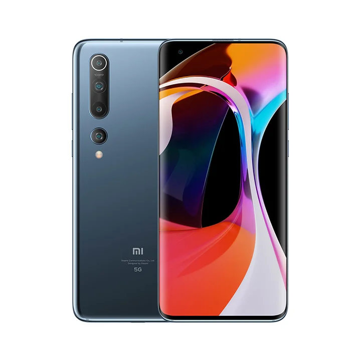 Xiaomi MI 10 - 5G Smartphone RAM 8 GB / 128 GB - OLED-Display - 6.67" - 2340 x 1080 Pixel (90 Hz) - 4x x Rückkamera 108 MP, 13 MP, 2 MP, 2 MP