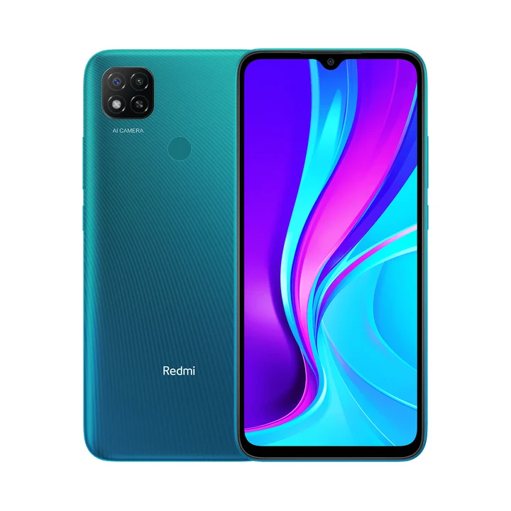 Xiaomi Redmi 9C 4G 3GB/64GB Grün (Aurora Green) mit NFC Dual SIM
