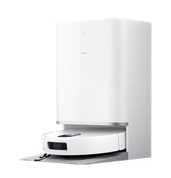 Xiaomi - Robot Vacuum 5 Saugroboter mit Wischfunktion, 20.000Pa, Ausfahrbarer Mopp & Seitenbürste, 80°C Heißwasser-Moppreinigung, Selbstreinigende All-in-One