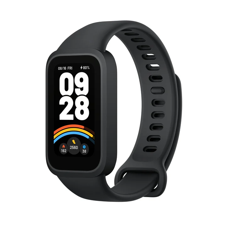 Xiaomi - Smart Band 9 Active Schwarz – 1.47" TFT, 450 Nits, 18 Tage Akku, 50 Sportmodi, SPO₂-Sensor, 5ATM Wasserdicht