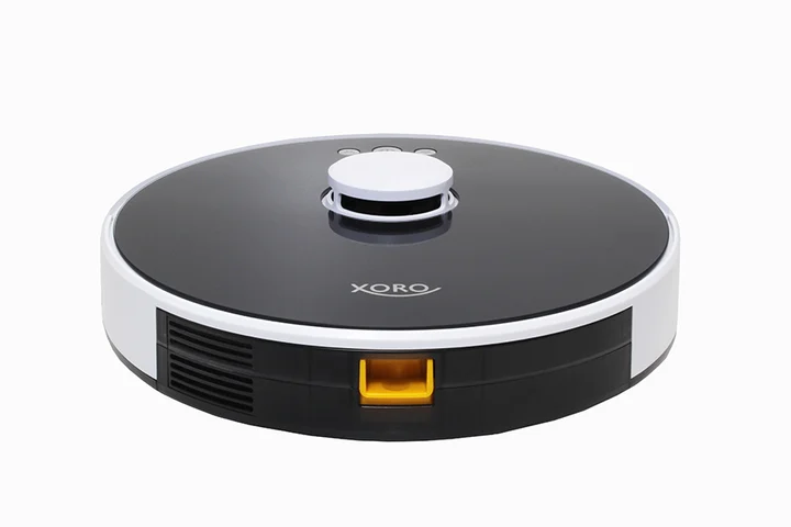Xoro - Leistungsstarker Saugroboter HSR 200 mit Wischfunktion, Lasernavigation, Alexa/Google Home, Echtzeit Mapping, Staubsauger-Roboter ideal für Tierhaare