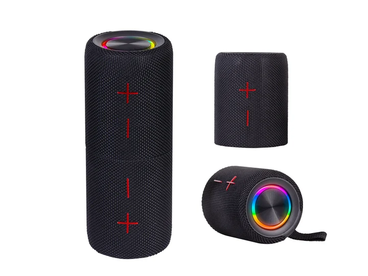 XR 8A44 DOUBLE Portable Amplified Speaker (Akkubetrieb), Bluetooth Lautsprecher, Schwarz