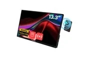 13" Verbatim Portable Touchscreen Monitor 13.3" WUXGA Resolution & Wireless Power Supply