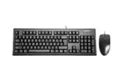 A4Tech KM-72620D - Tastatur & Maus Set - Englisch (US) - Schwarz