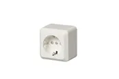 ABB Socket outlet schuko 1-g screwless terminals