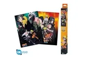 ABYstyle - NARUTO SHIPPUDEN Set 2 Chibi Posters Ninjas (52x38cm) - Plakat