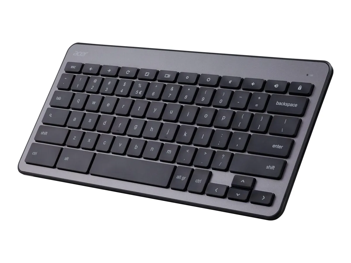Acer Wireless - Tastatur & Maus Set - Nordisch - Silber