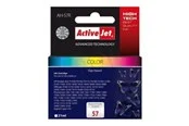 ACTION S.A. ActiveJet AH-57R - colour (cyan magenta yellow) - compatible - refurbished - ink cartridge (alternative for: HP 57) - Tintenpatrone Farbe ( Cyan, Magenta, Gelb)