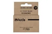 Actis KH-703BKR - black - compatible - ink cartridge (alternative for: HP 703 HP CD887AE) - Tintenpatrone Schwarz