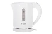 Adler Wasserkocher AD 1371w - kettle - white - Weiß - 850 W