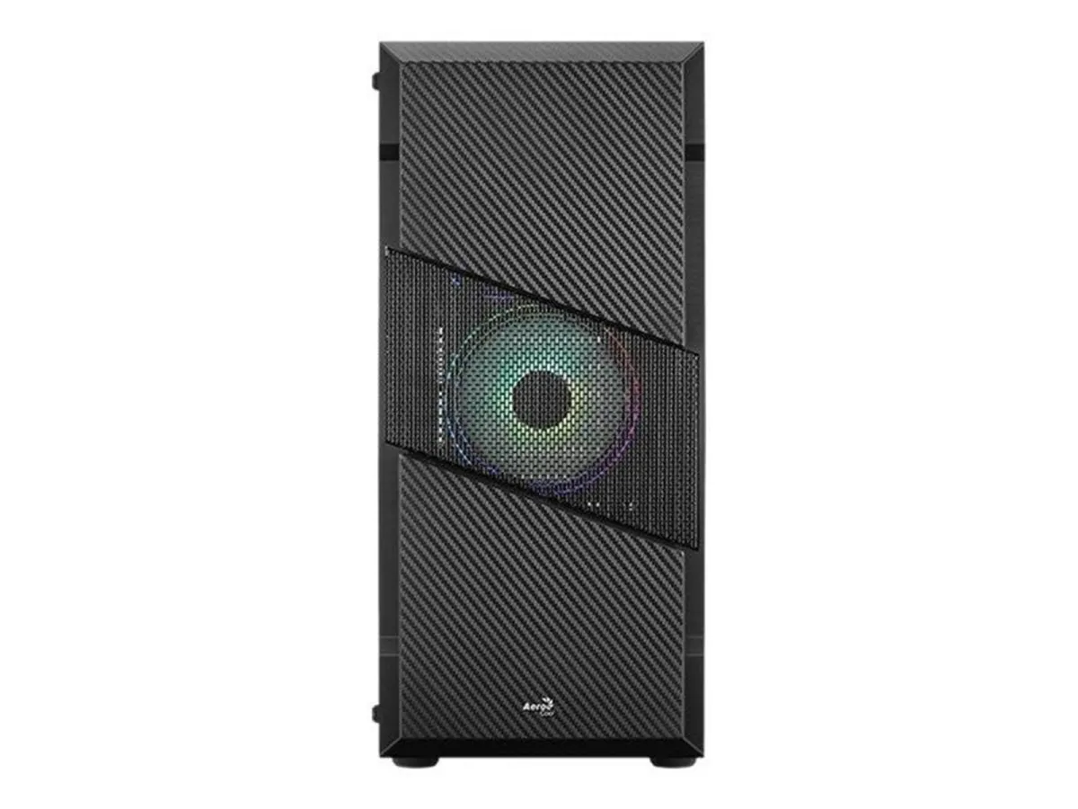 AeroCool Menace Saturn RGB - Gehäuse - Tower - Schwarz