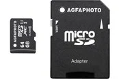 Agfa Photo - flash memory card - 64 GB - microSDXC UHS-I