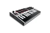 Akai MPK Mini MK3 - Midi Keyboard - 25 Mini Keys - 8 Pads - White