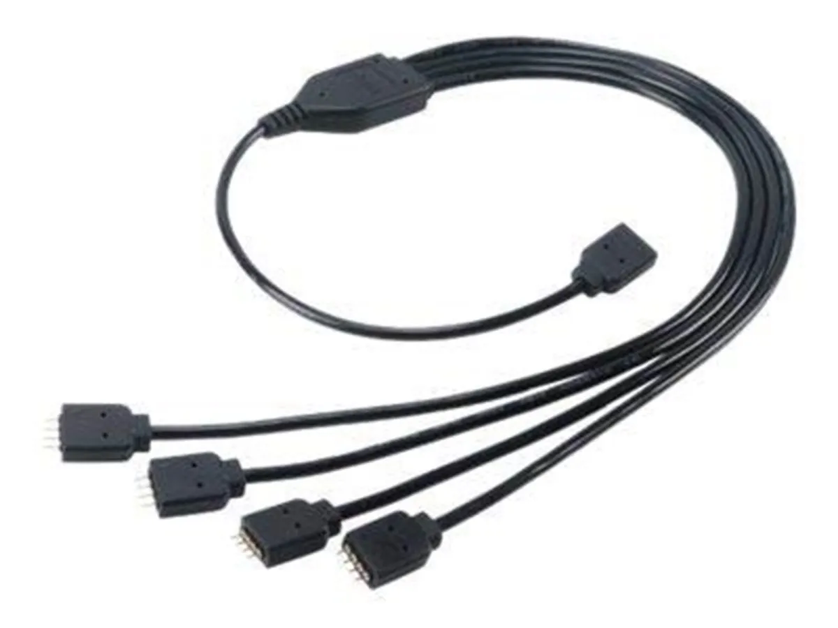 Akasa AK-CBLD04-50BK - RGB LED splitter - 50 cm