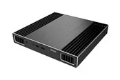 Akasa Plato X7 - ultra small form factor - UCFF - Gehäuse - Ultra small form factor - Schwarz