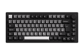 Akkogear Monsgeek M1 V5 VIA Black & Silver - V3 Piano Pro ISO - Gaming Tastaturen - ohne Numpad - Universal - Schwarz